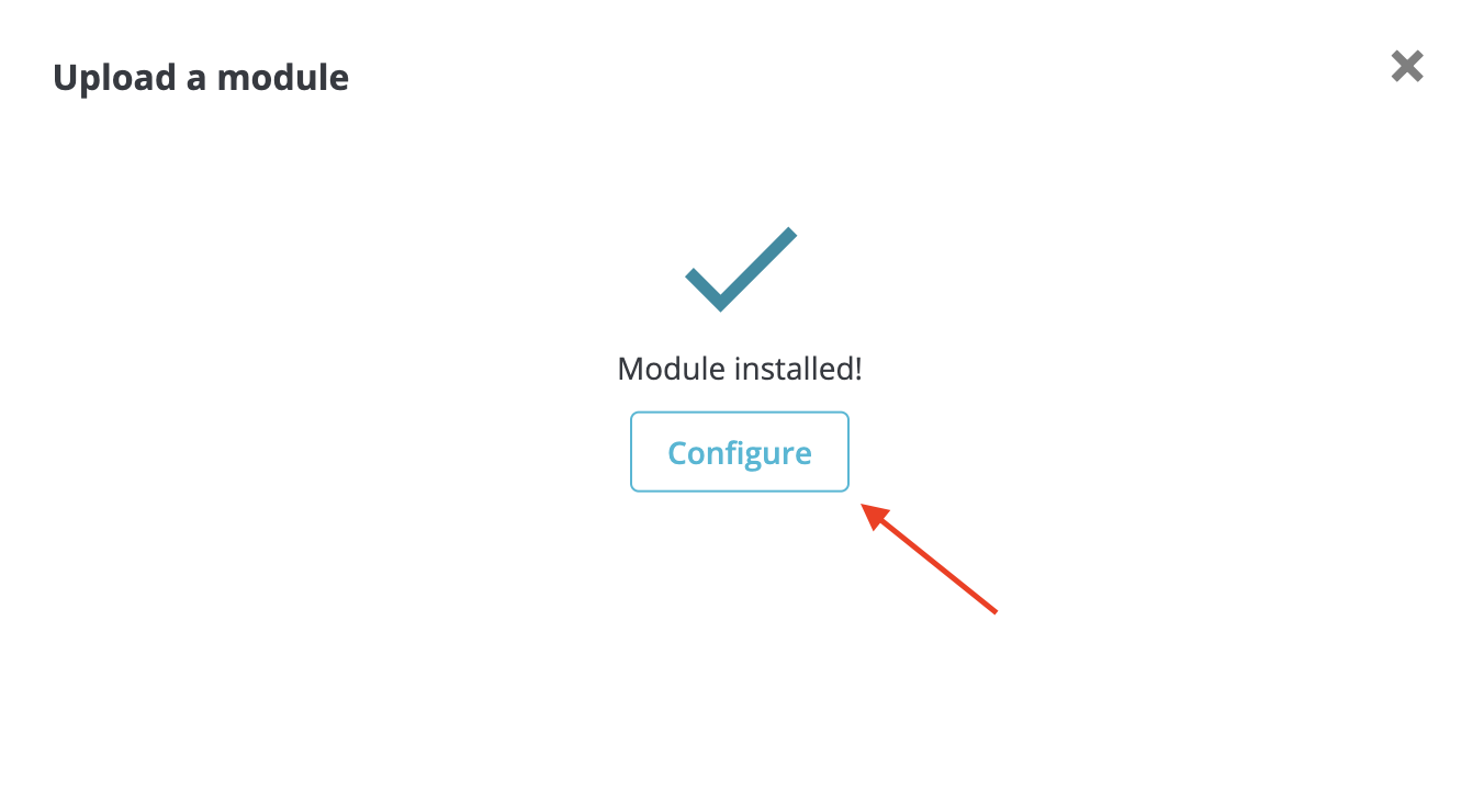 Select file and Configure